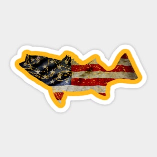 American bass Sticker